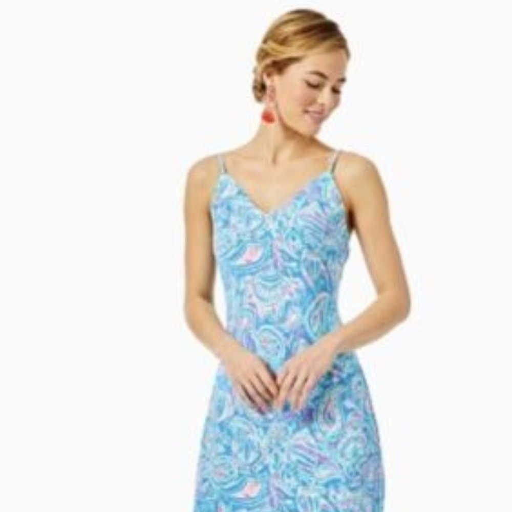 Maretta Bias Midi Slip Dress XXS